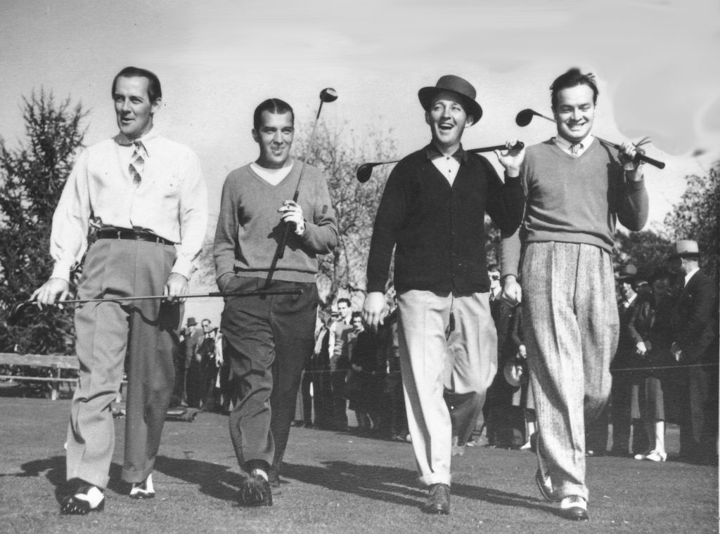 Bing Crosby, Bob Hope and Ed Sulliva