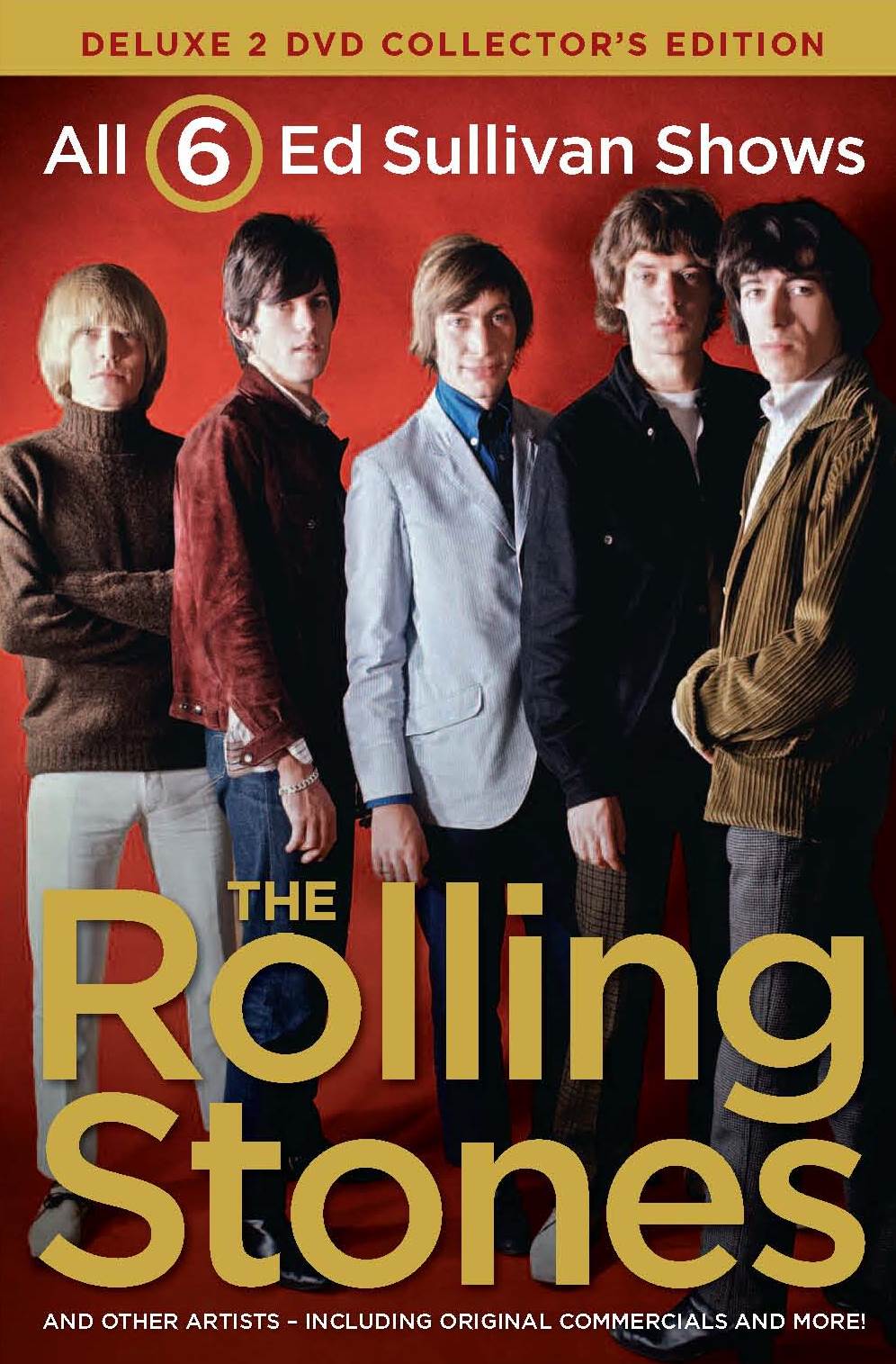 (未使用･未開封品)6 Ed Sullivan Shows Starring the Rolling Stones [DVD] RollingStonesDVD11.jpg