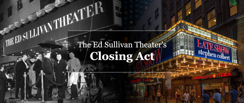 The Ed Sullivan Theater's Closing Act - Ed Sullivan Show